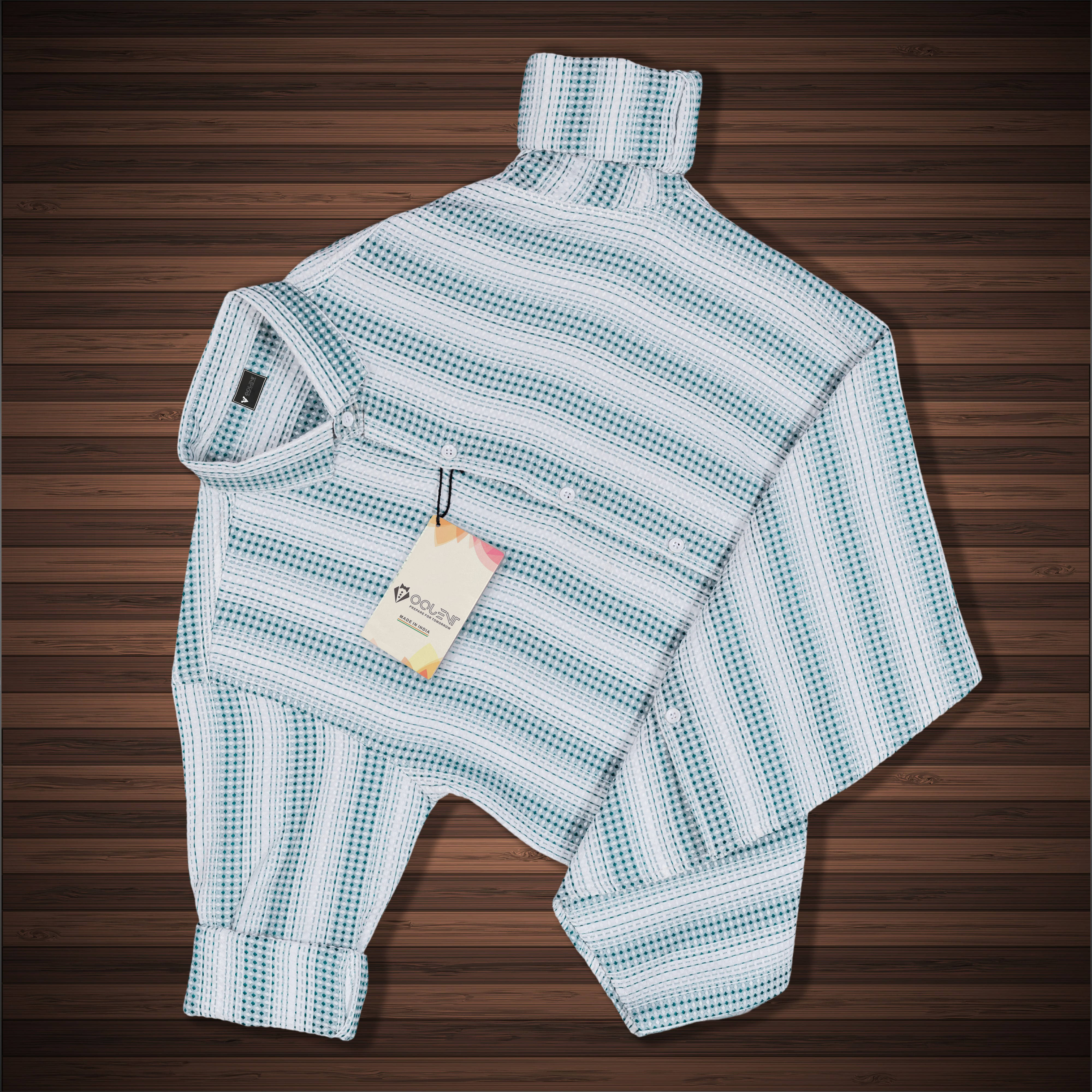 OQUENT Poly Cotton Regular Fit Solids Full Sleeves Men's Casual Shirt - Green ( Pack of 1 )     			OQUENT Poly Cotton Regular Fit Solids Full Sleeves Men's Casual Shirt - Green ( Pack of 1 )