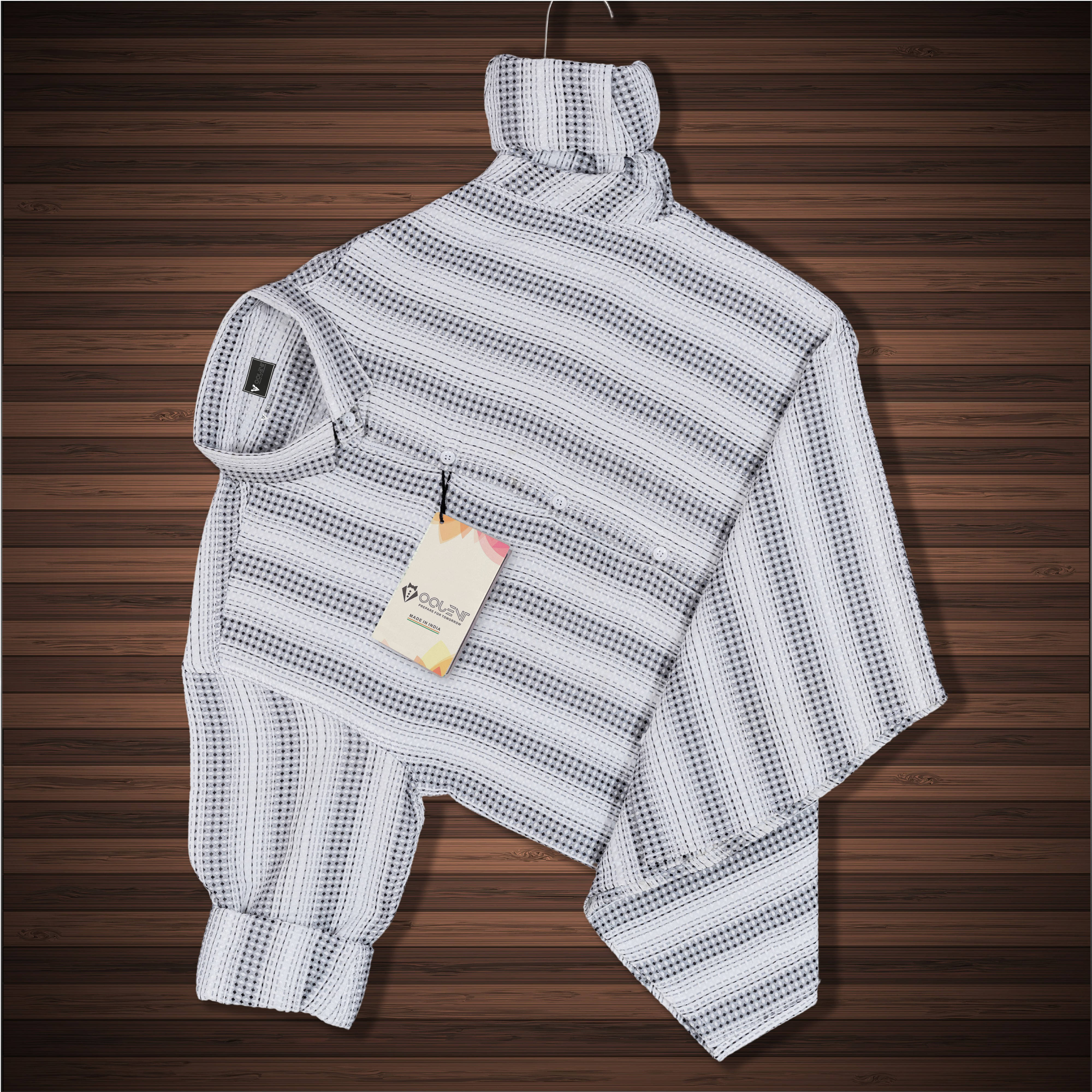OQUENT Poly Cotton Regular Fit Solids Full Sleeves Men's Casual Shirt - Grey ( Pack of 1 ) OQUENT Poly Cotton Regular Fit Solids Full Sleeves Men's Casual Shirt - Grey ( Pack of 1 )