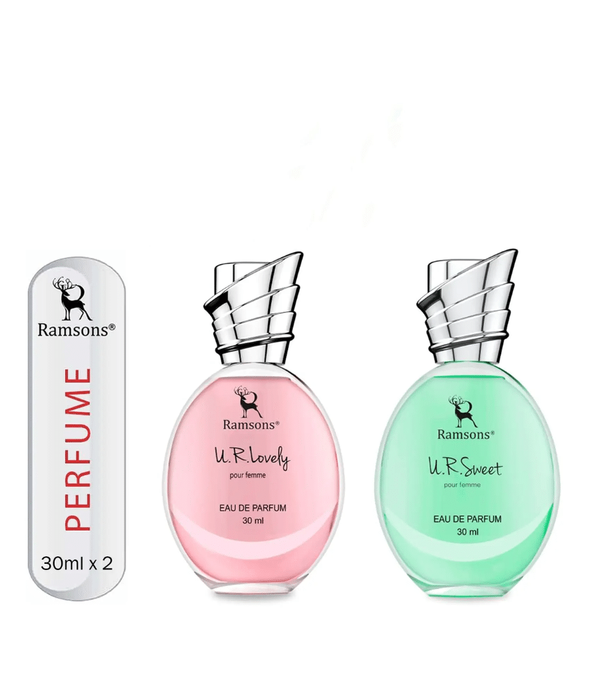 Ramsons - U R LOVELY & U R SWEET Eau De Parfum Combo Perfume For Women 30 ml (Pack of 2) Ramsons - U R LOVELY & U R SWEET Eau De Parfum Combo Perfume For Women 30 ml (Pack of 2)