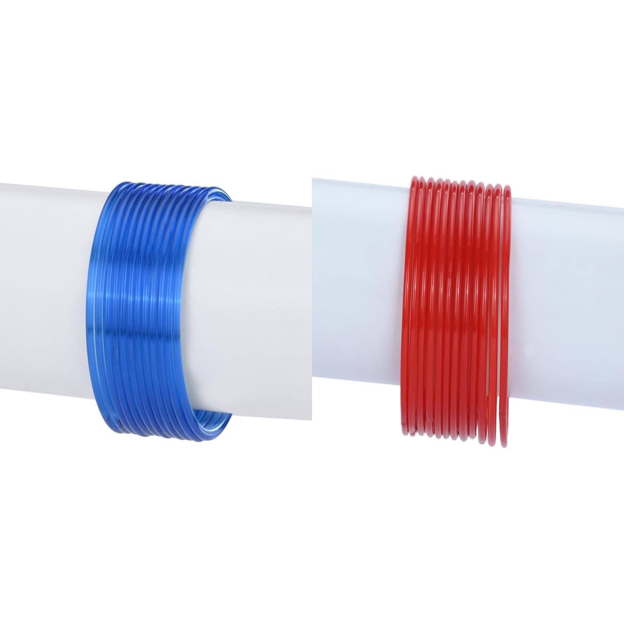 Somil Multicolor Bangle Set ( Pack of 2 )     			Somil Multicolor Bangle Set ( Pack of 2 )