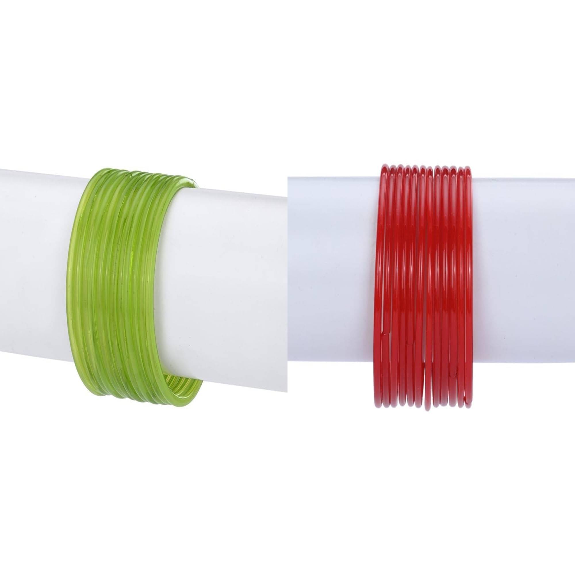 Somil Multicolor Bangle Set ( Pack of 2 ) Somil Multicolor Bangle Set ( Pack of 2 )