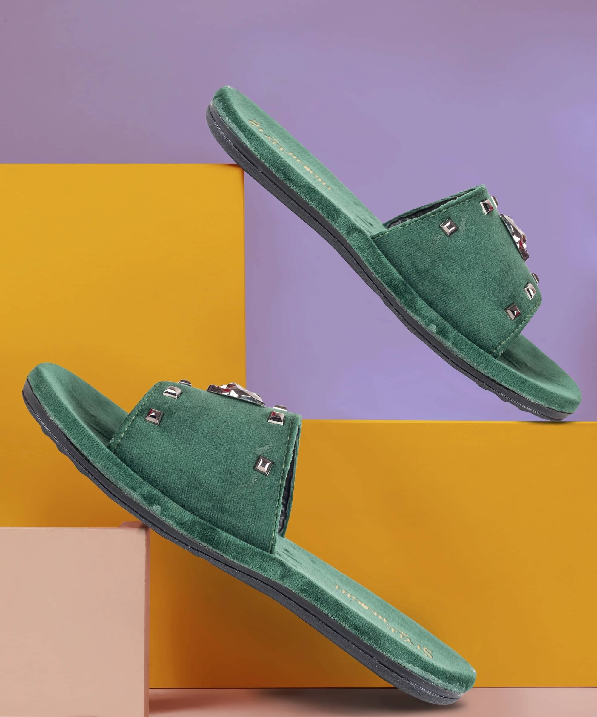     			Z Green Men's Slide Flip Flop