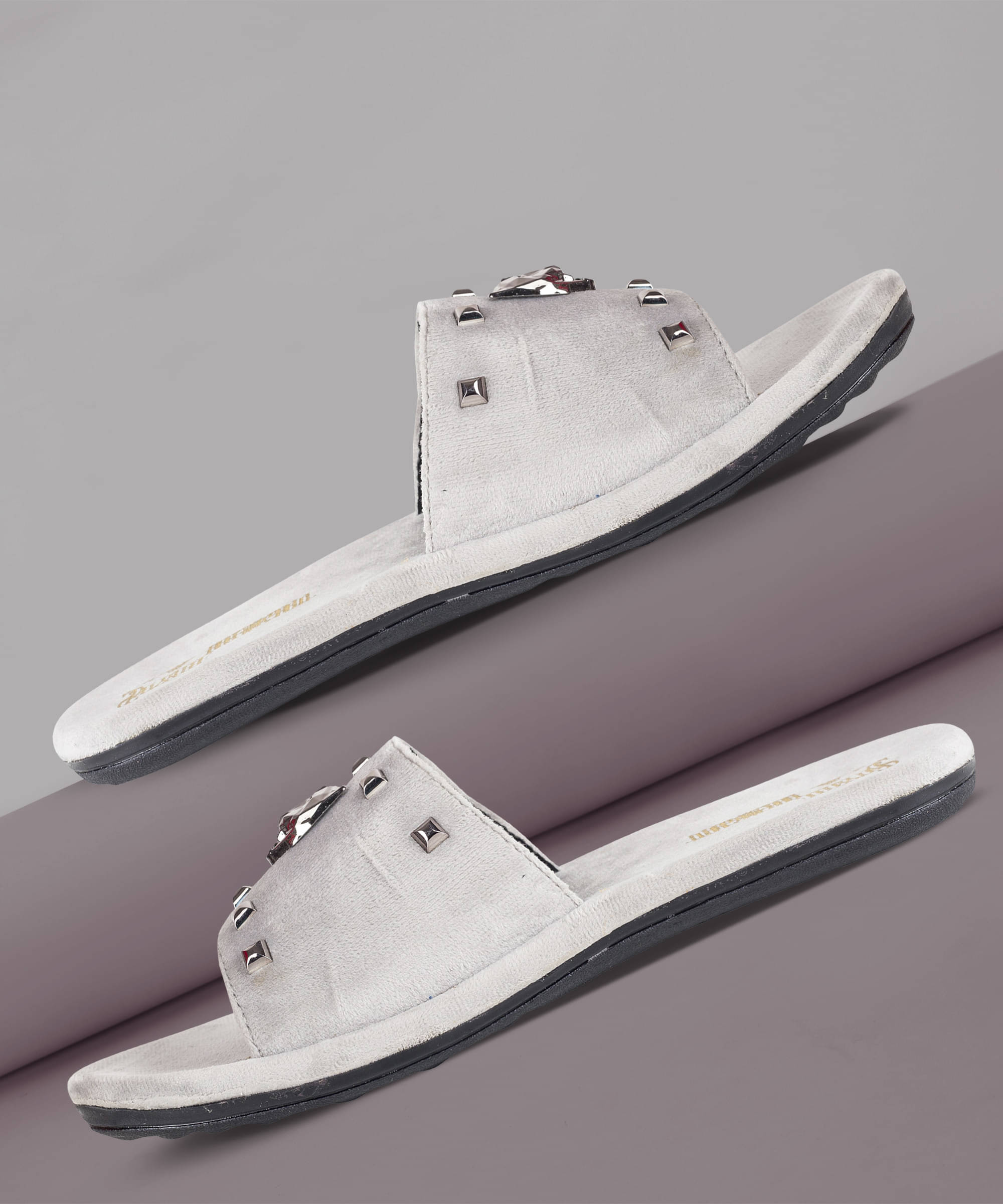    			Z Grey Men's Slide Flip Flop