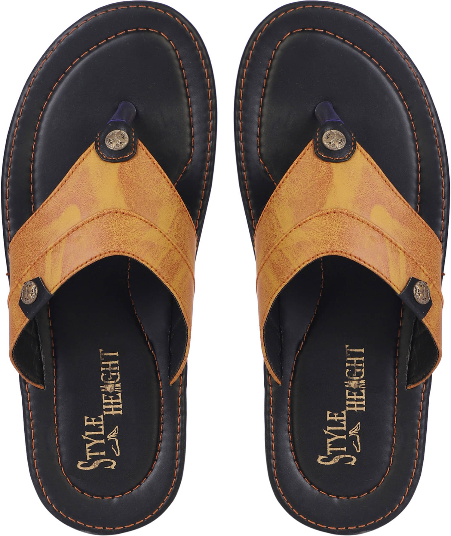     			Z Tan Men's Slide Flip Flop