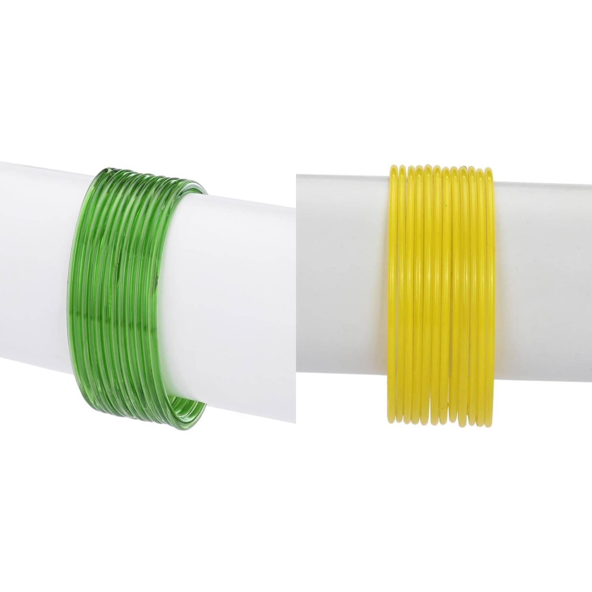     			1st Time Multicolor Bangle Set ( Pack of 2 )