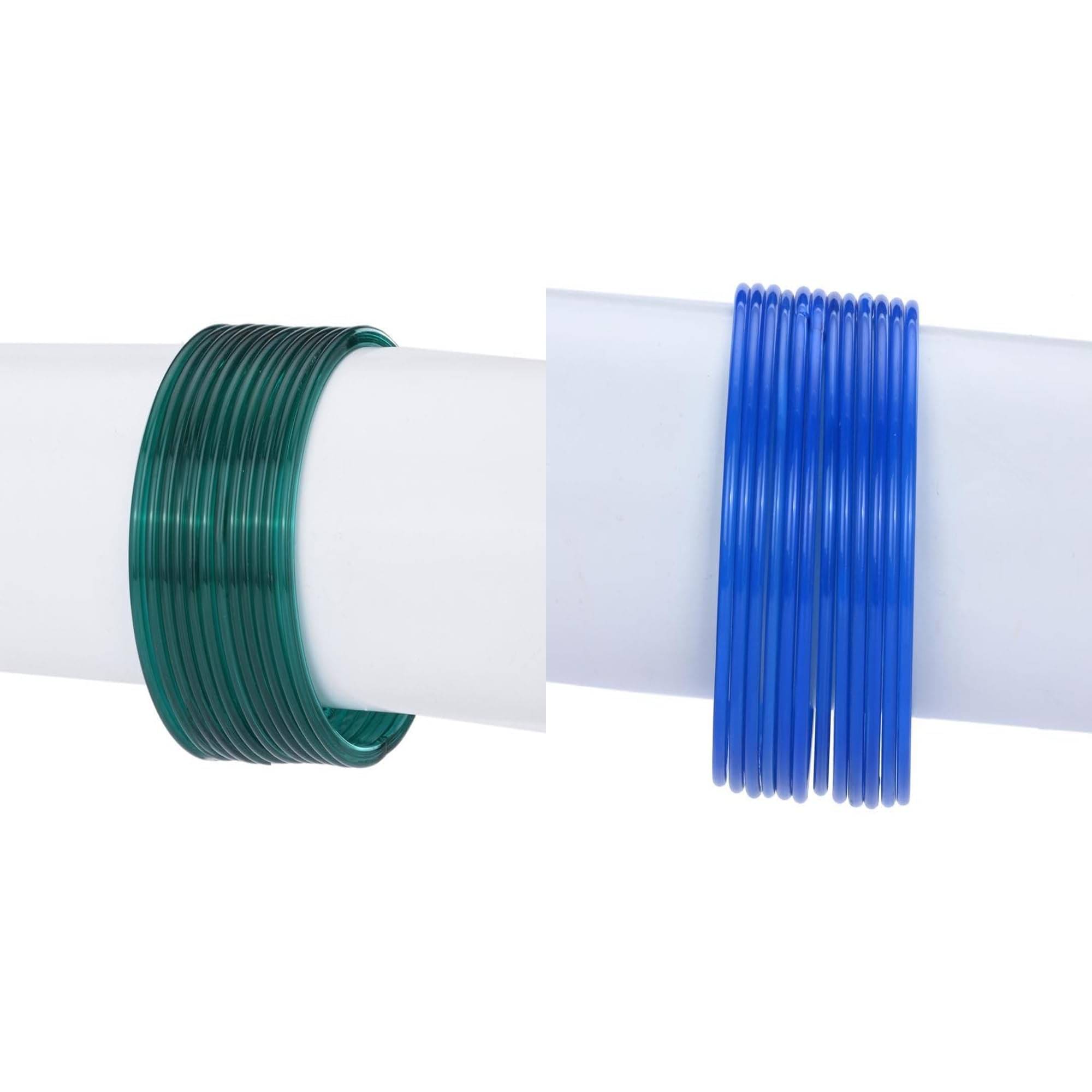     			1st Time Multicolor Bangle Set ( Pack of 2 )