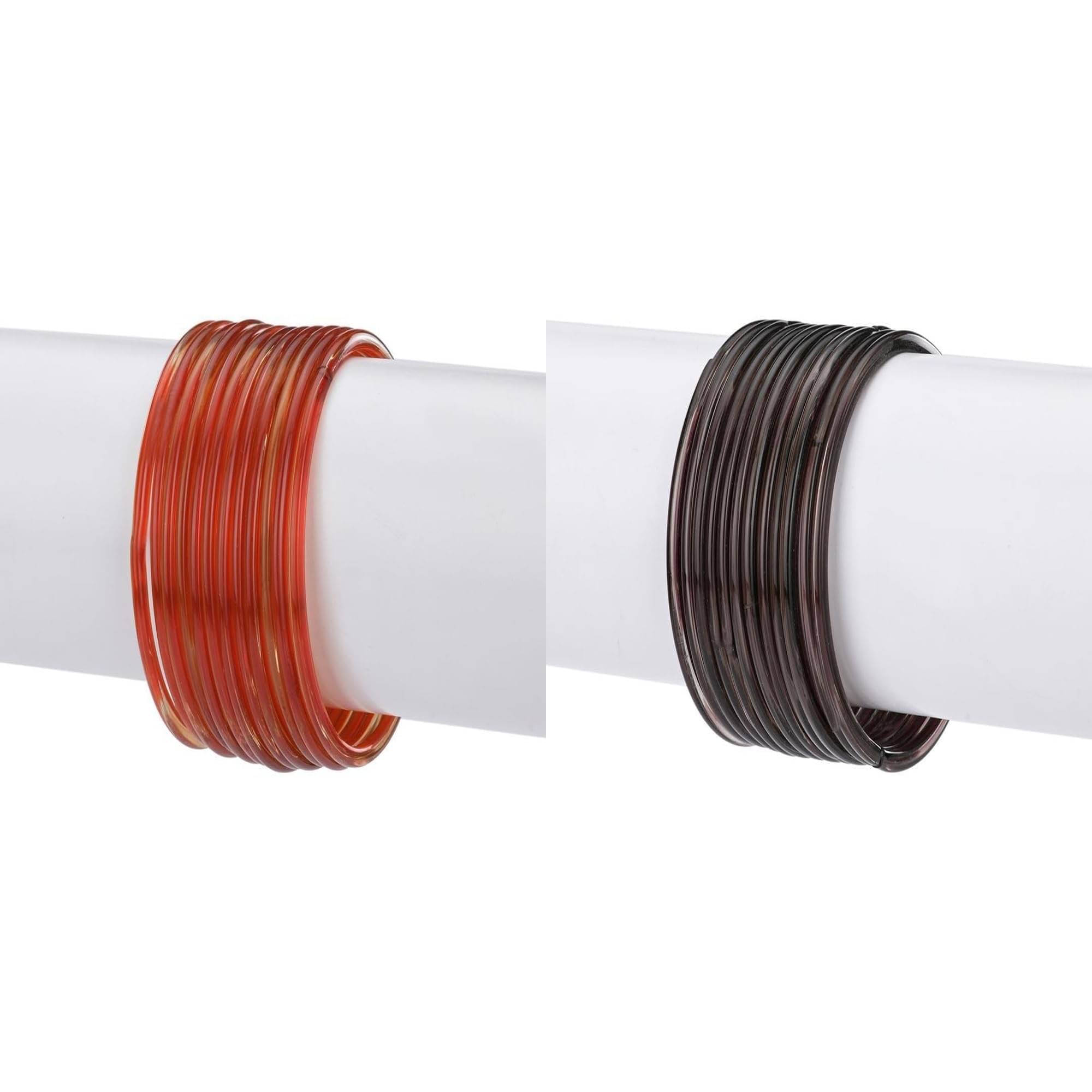     			1st Time Multicolor Bangle Set ( Pack of 2 )