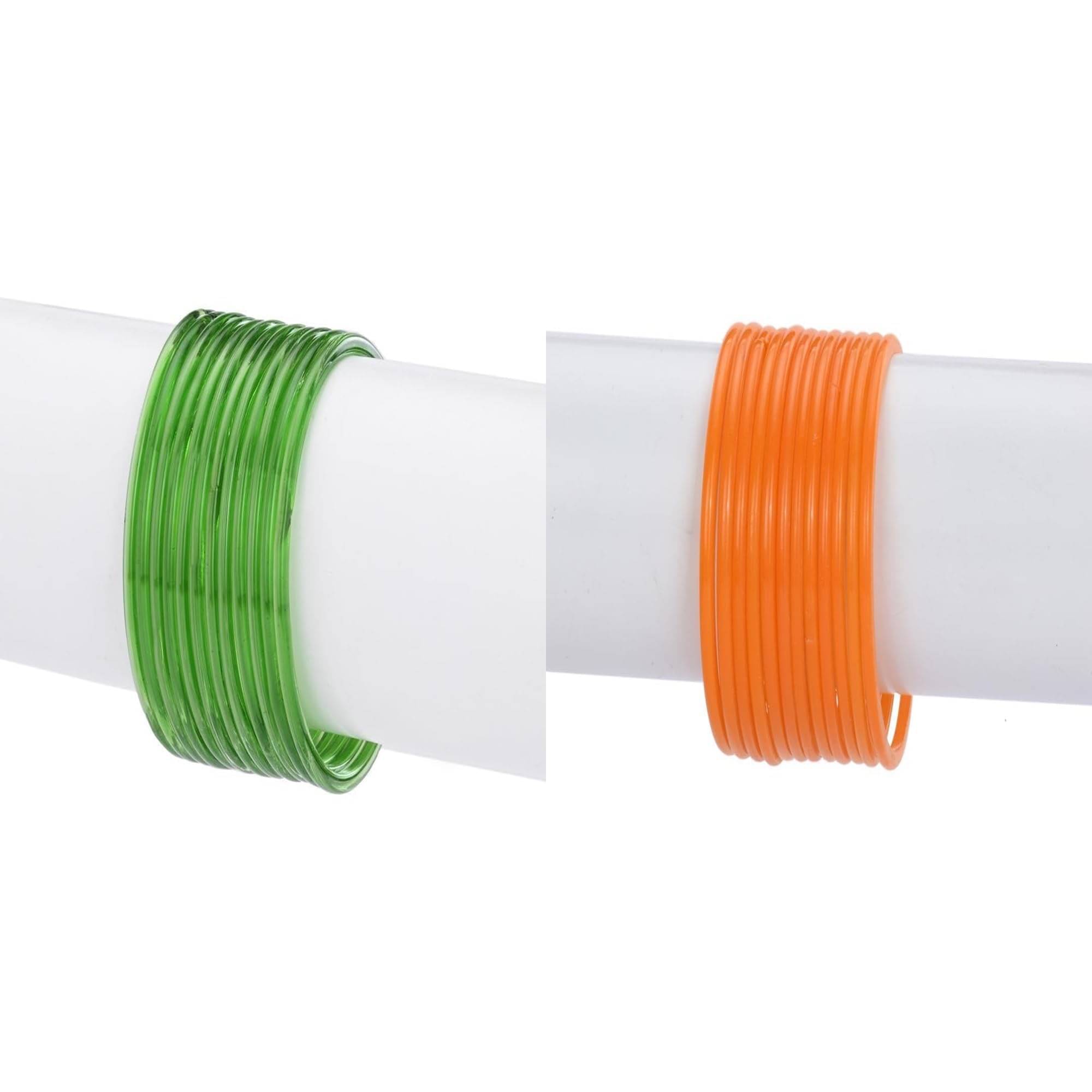     			1st Time Multicolor Bangle Set ( Pack of 2 )