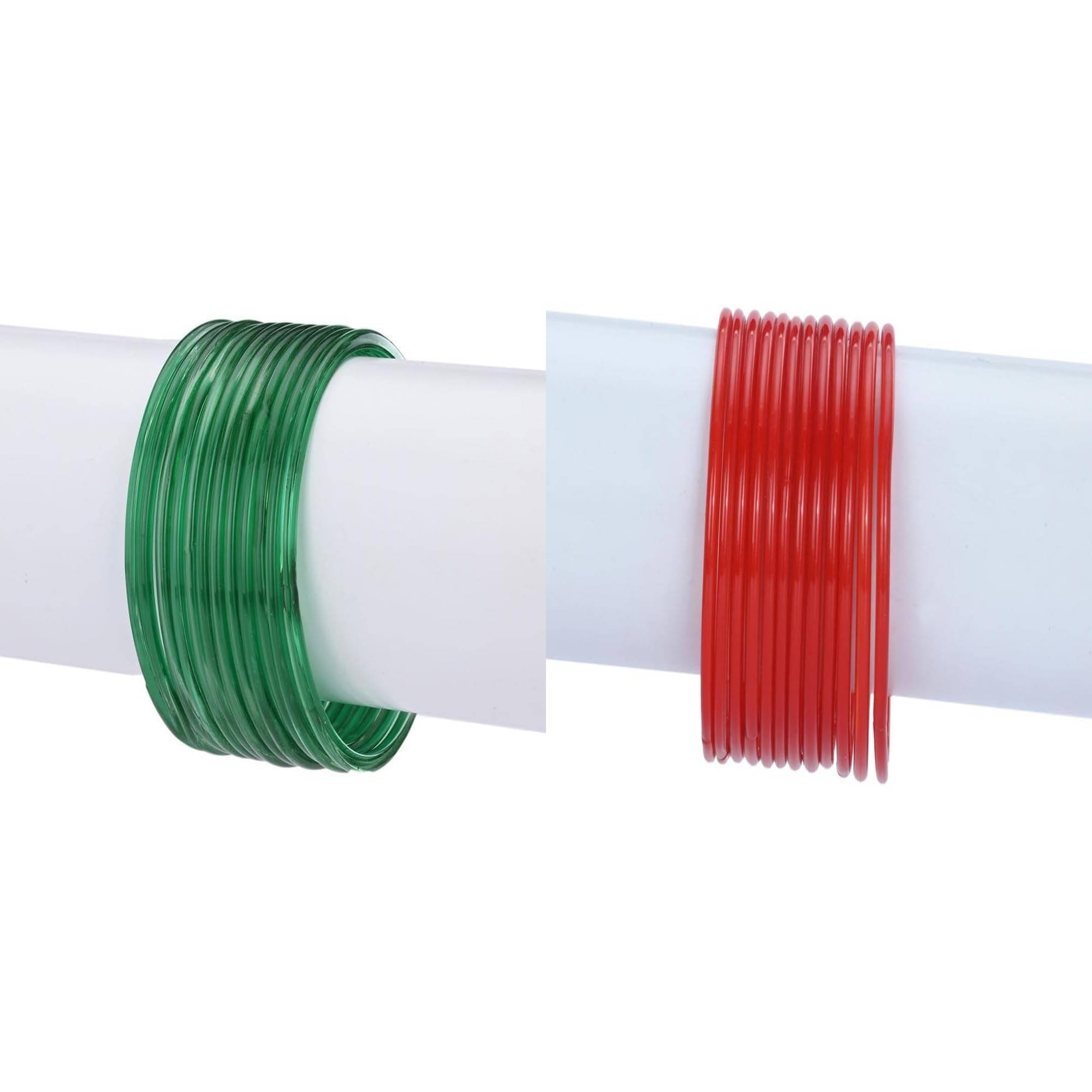 1st Time Multicolor Bangle Set ( Pack of 2 ) 1st Time Multicolor Bangle Set ( Pack of 2 )