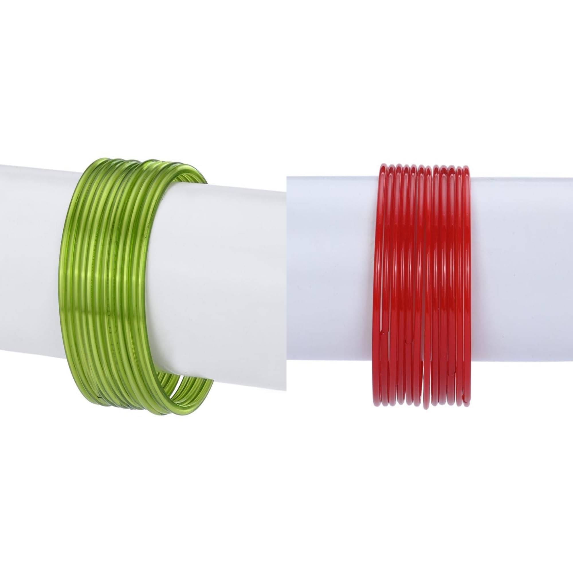     			1st Time Multicolor Bangle Set ( Pack of 2 )