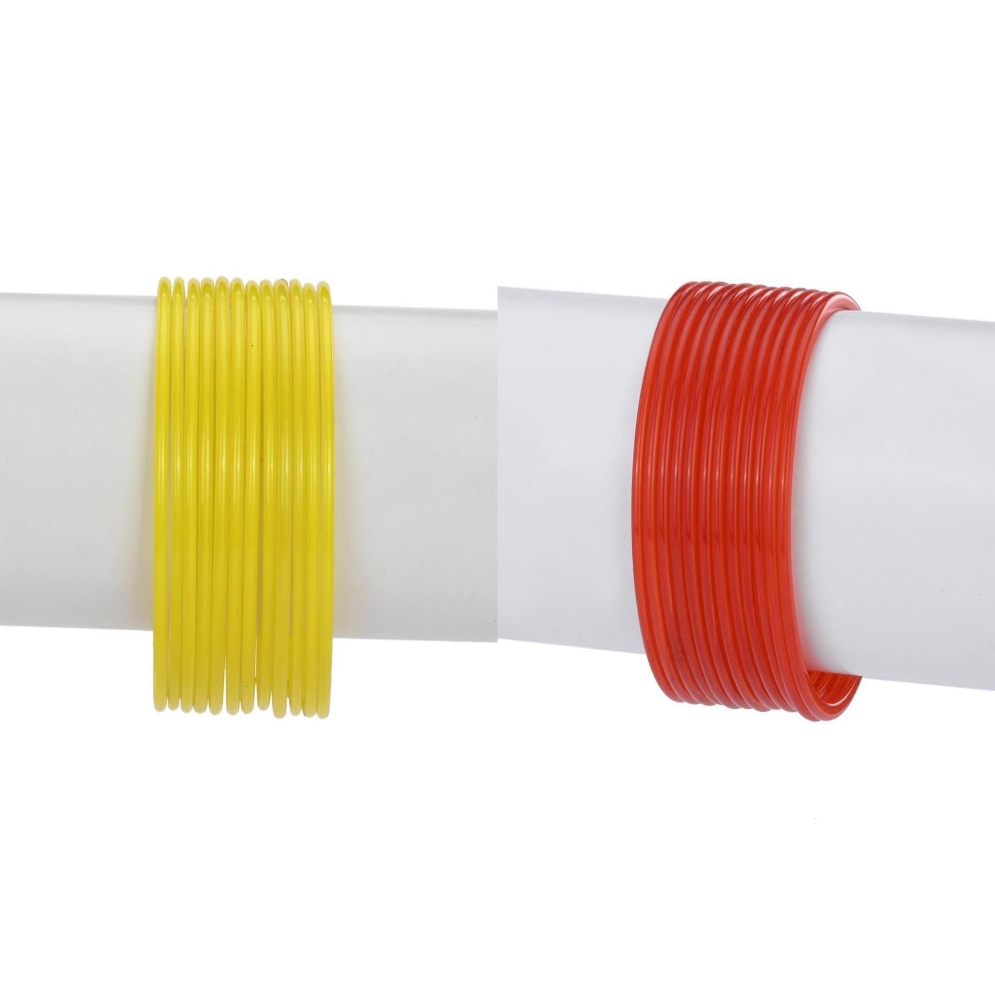     			1st Time Multicolor Bangle Set ( Pack of 2 )