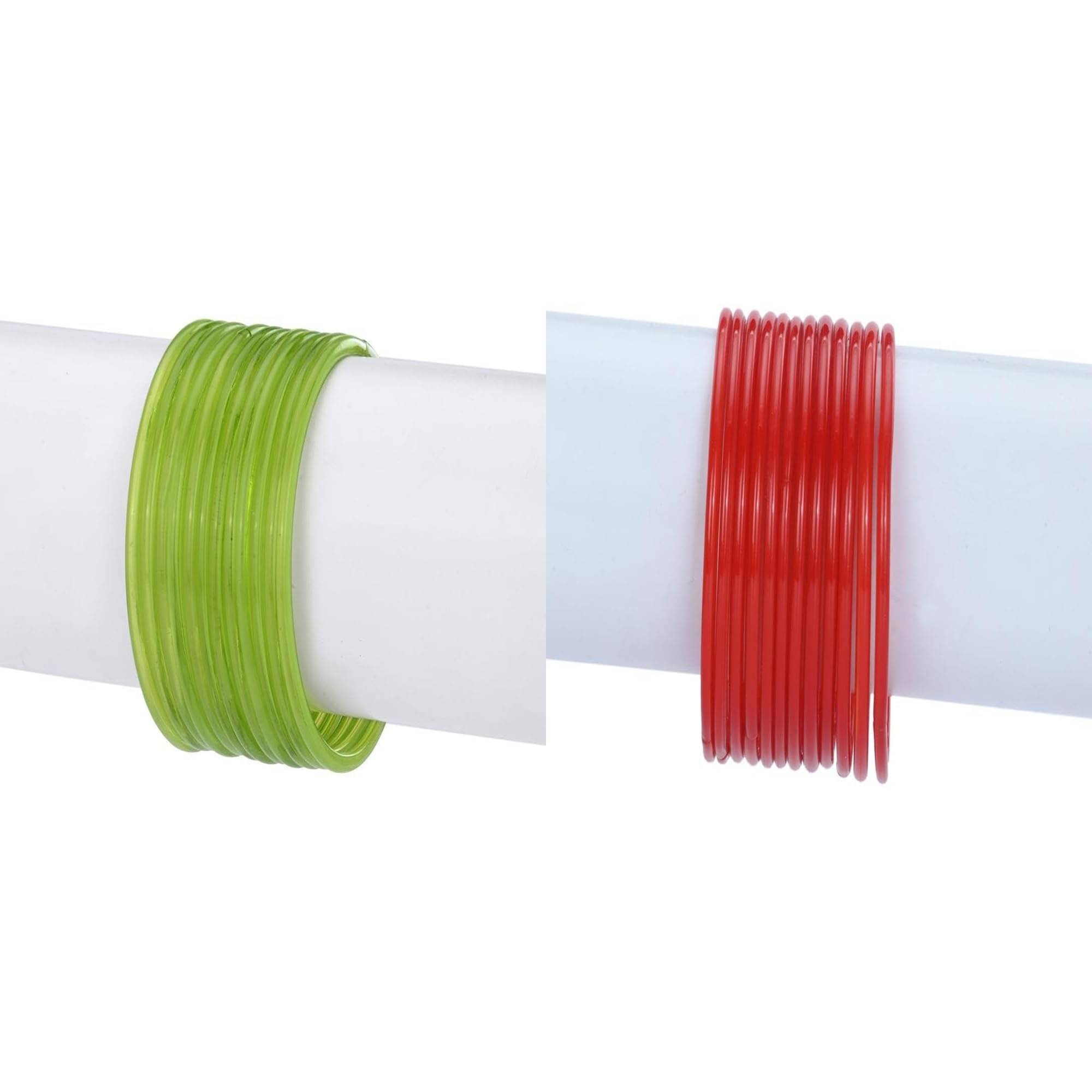 1st Time Multicolor Bangle Set ( Pack of 2 ) 1st Time Multicolor Bangle Set ( Pack of 2 )