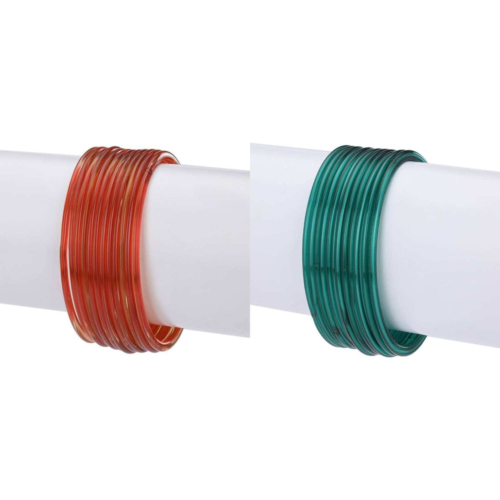 1st Time Multicolor Bangle Set ( Pack of 2 ) 1st Time Multicolor Bangle Set ( Pack of 2 )