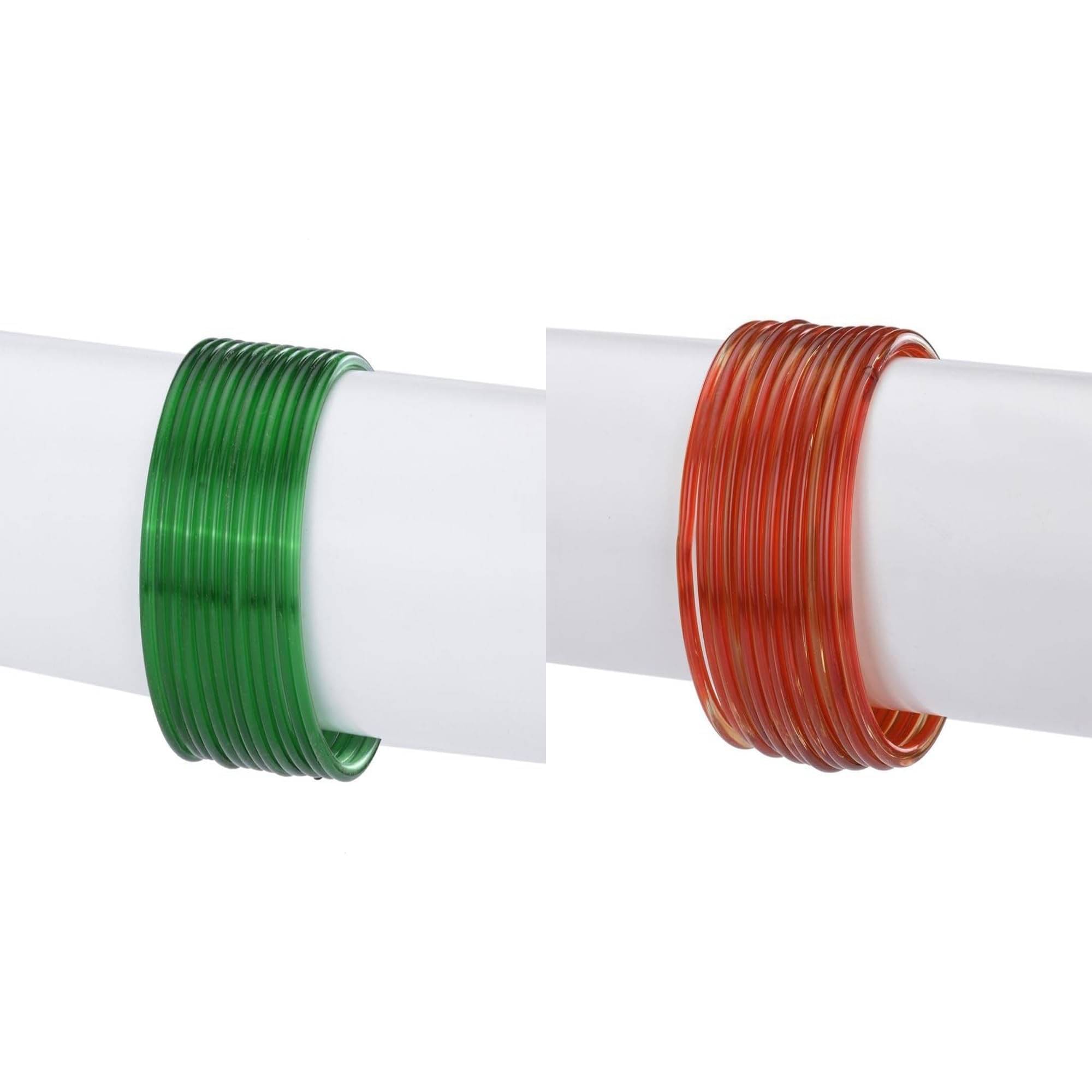 1st Time Multicolor Bangle Set ( Pack of 2 ) 1st Time Multicolor Bangle Set ( Pack of 2 )