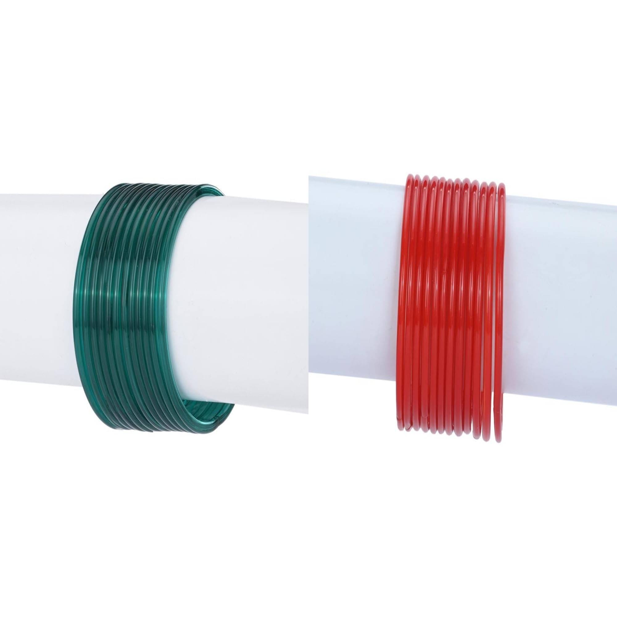     			1st Time Multicolor Bangle Set ( Pack of 2 )