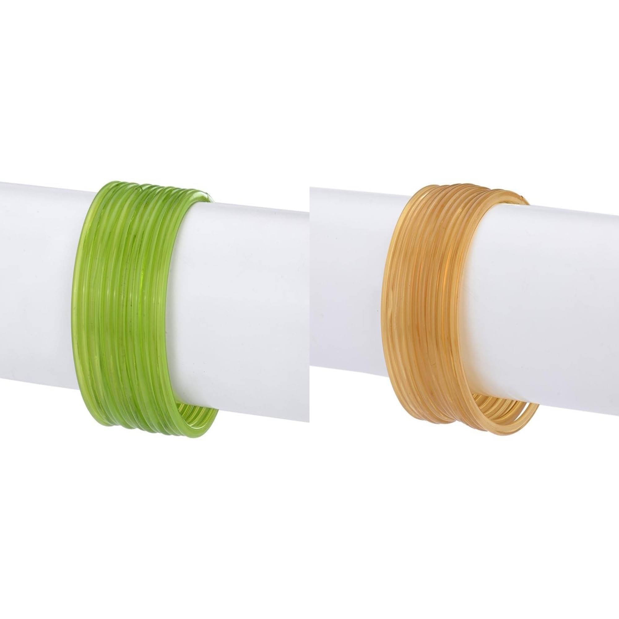1st Time Multicolor Bangle Set ( Pack of 2 ) 1st Time Multicolor Bangle Set ( Pack of 2 )
