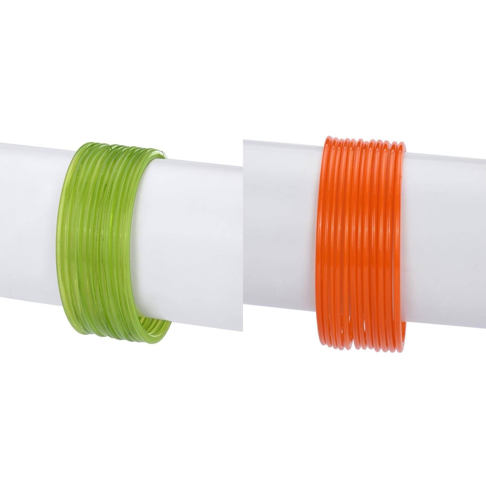 1st Time Multicolor Bangle Set ( Pack of 2 ) 1st Time Multicolor Bangle Set ( Pack of 2 )