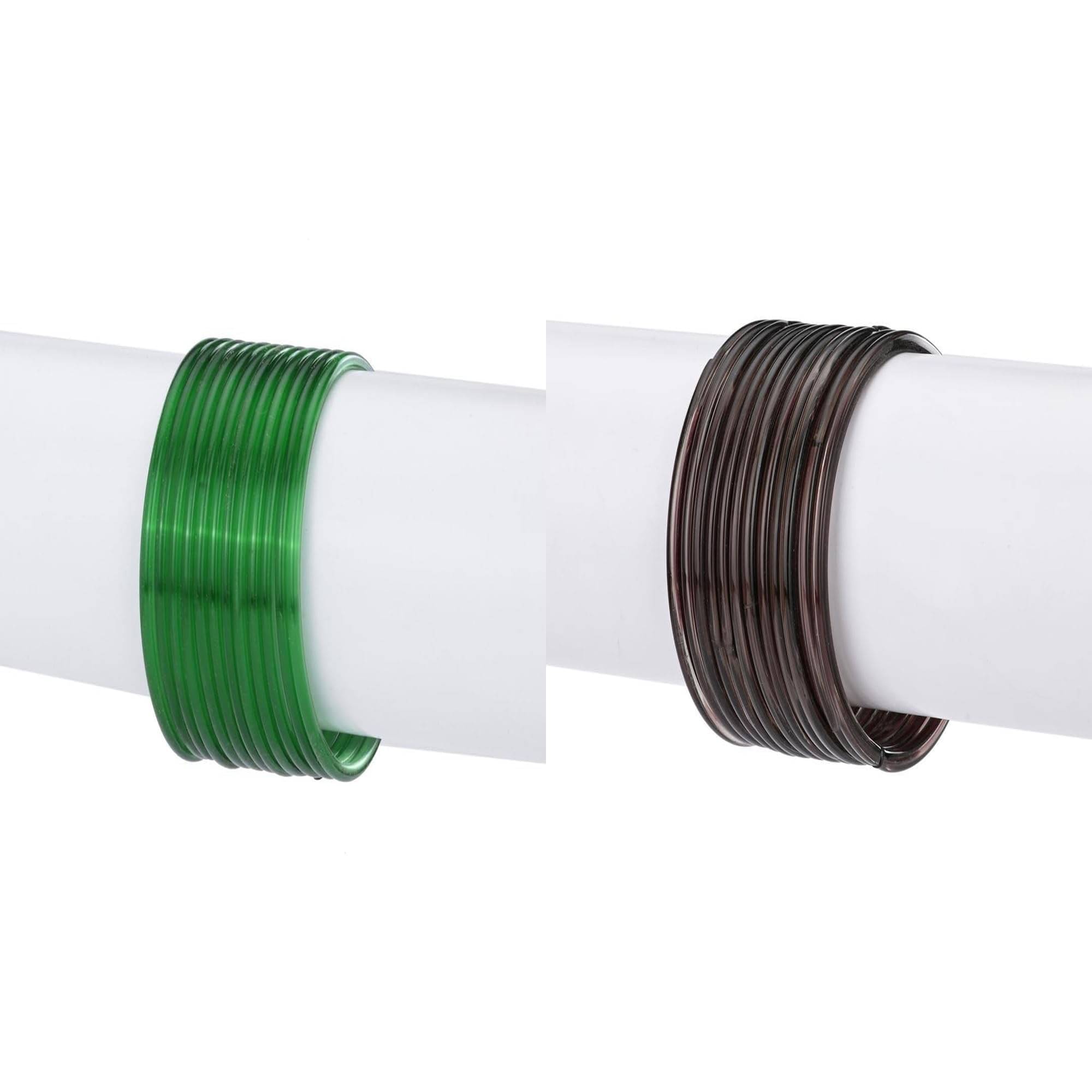 1st Time Multicolor Bangle Set ( Pack of 2 ) 1st Time Multicolor Bangle Set ( Pack of 2 )