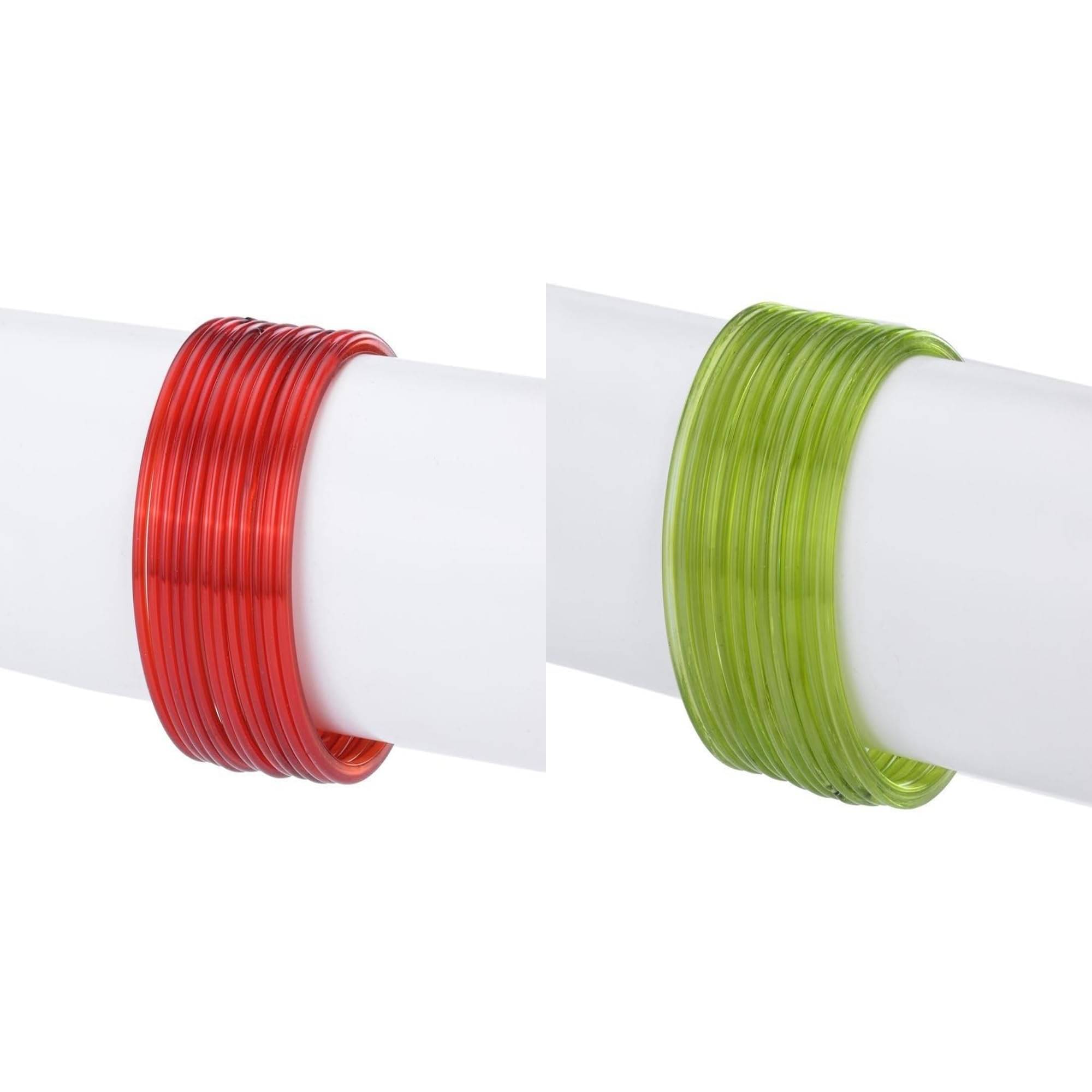 1st Time Multicolor Bangle Set ( Pack of 2 ) 1st Time Multicolor Bangle Set ( Pack of 2 )