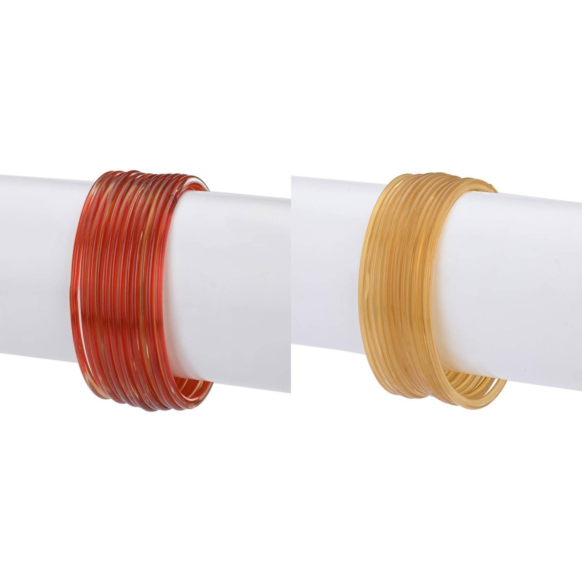 1st Time Multicolor Bangle Set ( Pack of 2 ) 1st Time Multicolor Bangle Set ( Pack of 2 )