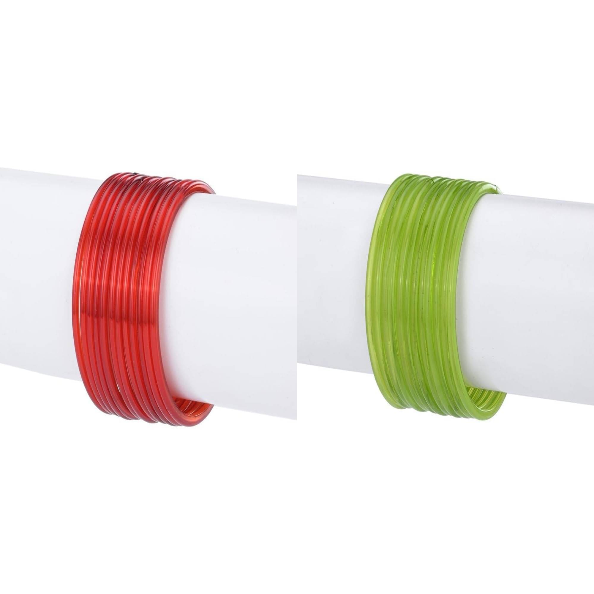 1st Time Multicolor Bangle Set ( Pack of 2 ) 1st Time Multicolor Bangle Set ( Pack of 2 )