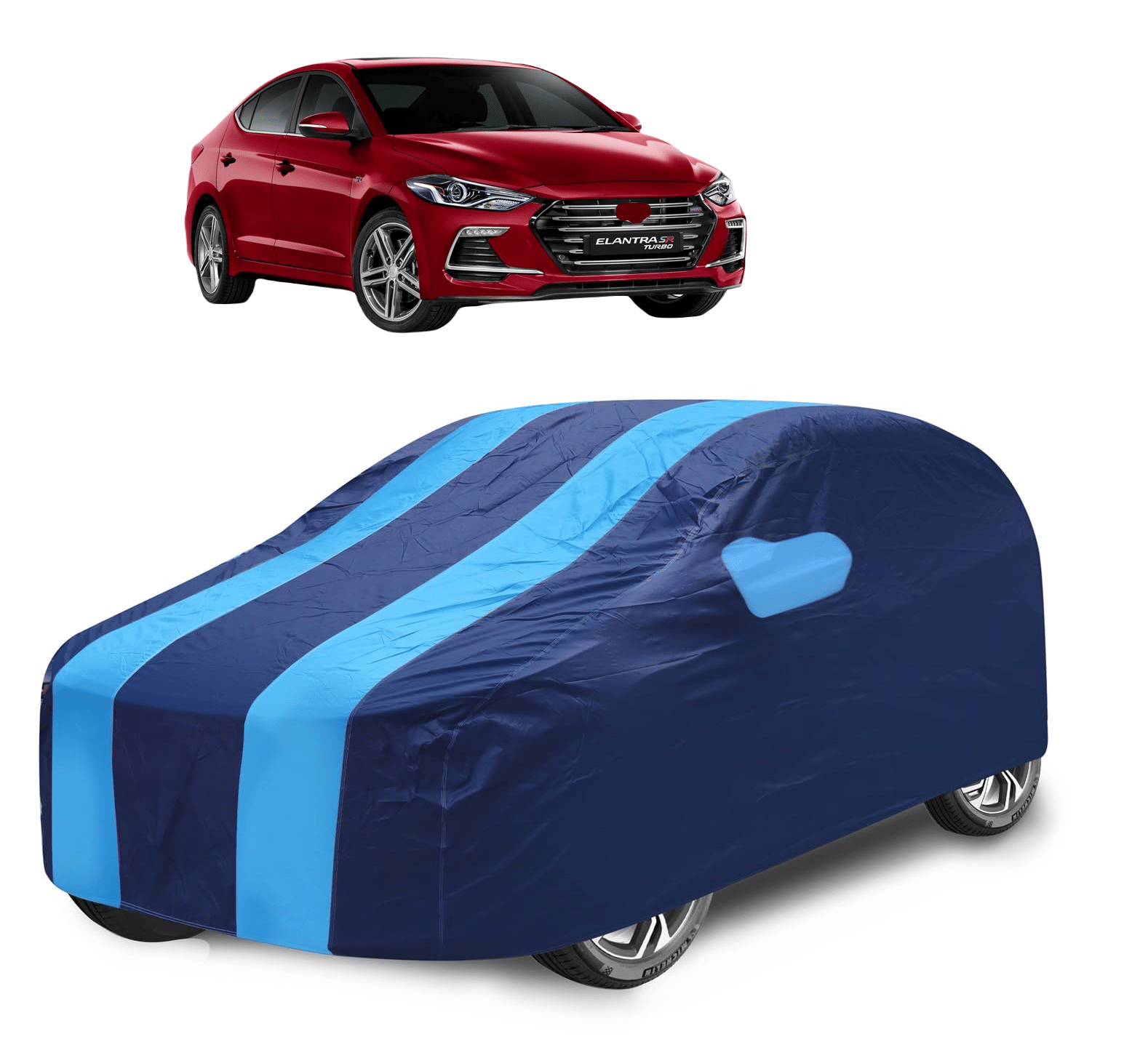 Auto Hub Car Body Cover for Hyundai All Car Models With Mirror Pocket ( Pack of 1 ) , Blue     			Auto Hub Car Body Cover for Hyundai All Car Models With Mirror Pocket ( Pack of 1 ) , Blue