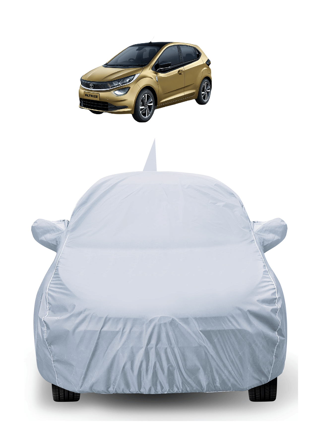 Auto Hub Car Body Cover for Tata All Car Models With Mirror Pocket ( Pack of 1 ) , Silver     			Auto Hub Car Body Cover for Tata All Car Models With Mirror Pocket ( Pack of 1 ) , Silver