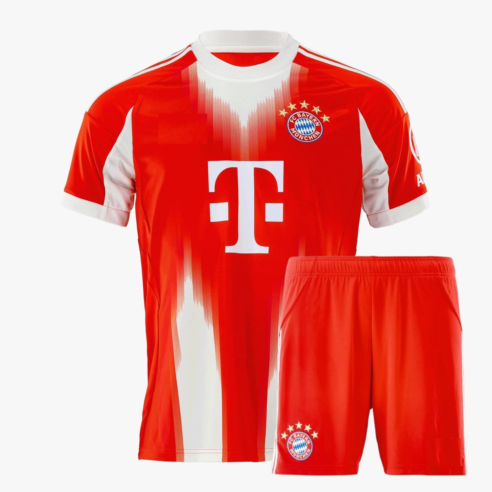 BAYERN MUNCHIN HOME SET 2025/26 JERSEY & SHORT FOR MEN & WOMEN UNISEX BAYERN MUNCHIN HOME SET 2025/26 JERSEY & SHORT FOR MEN & WOMEN UNISEX