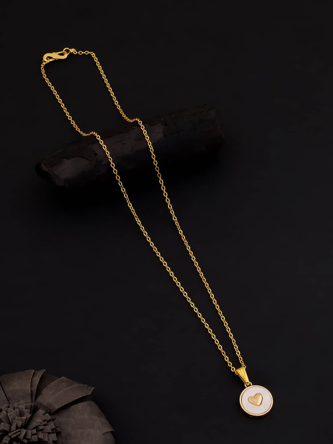     			BRANDSOON White Pendant ( Pack of 1 )