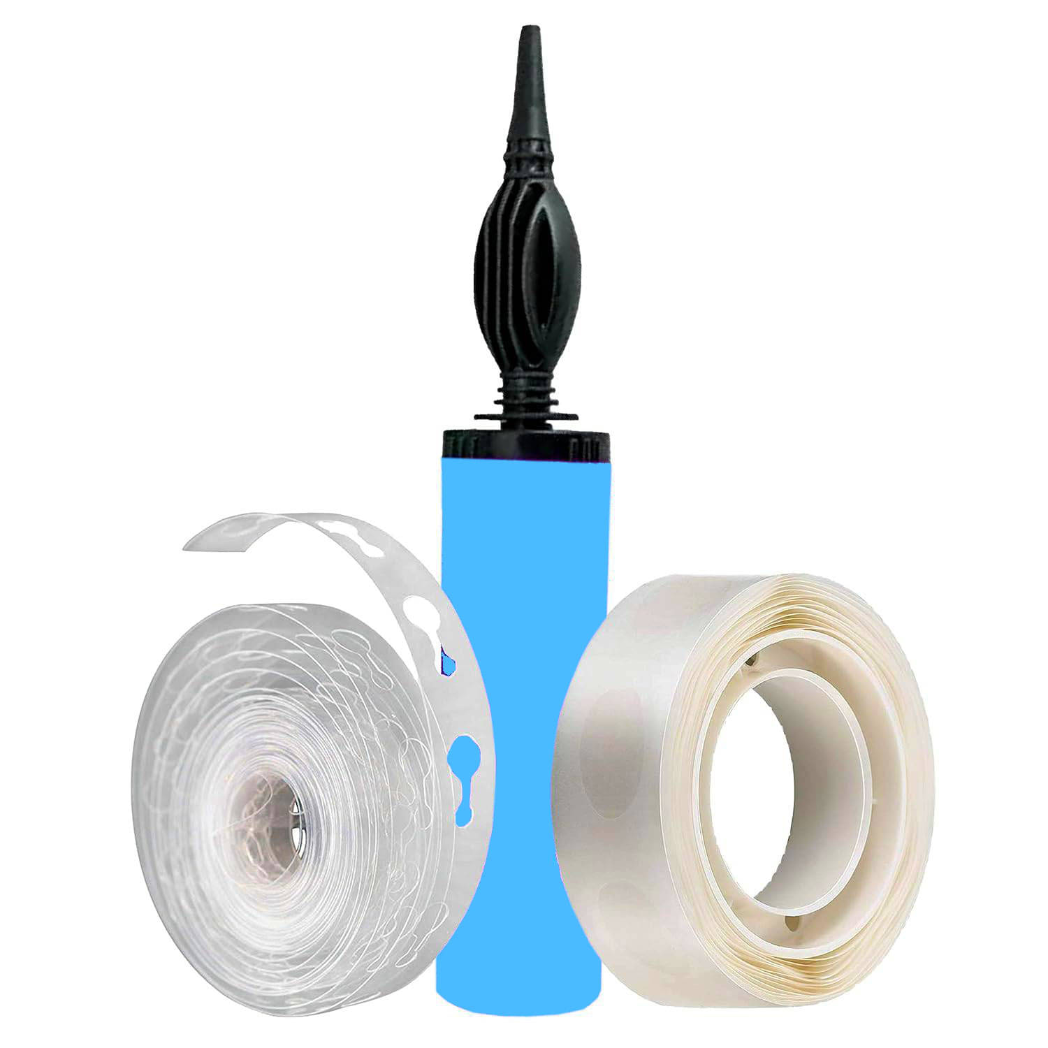     			Balloon Manual Hand Pump For Latex Foil, Helium Air Animal Rubber Baloon/Airpump/Balloons Pumper (Multicolor)