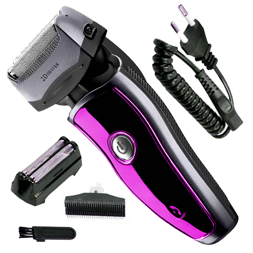     			CRS trimmer Pink Cordless Beard Trimmer With 60 minutes Runtime
