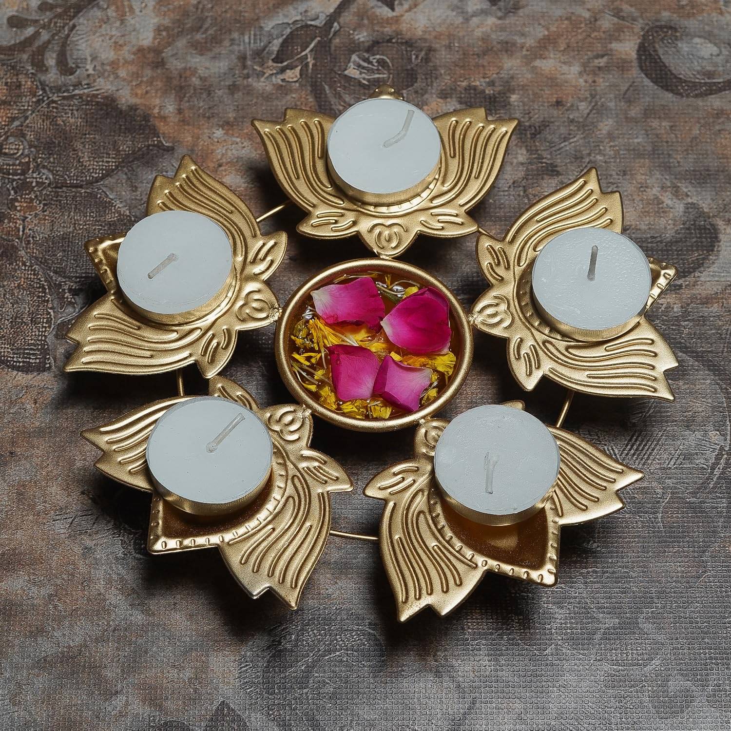     			Craftlayout Iron Designer Diya - Pack of 1