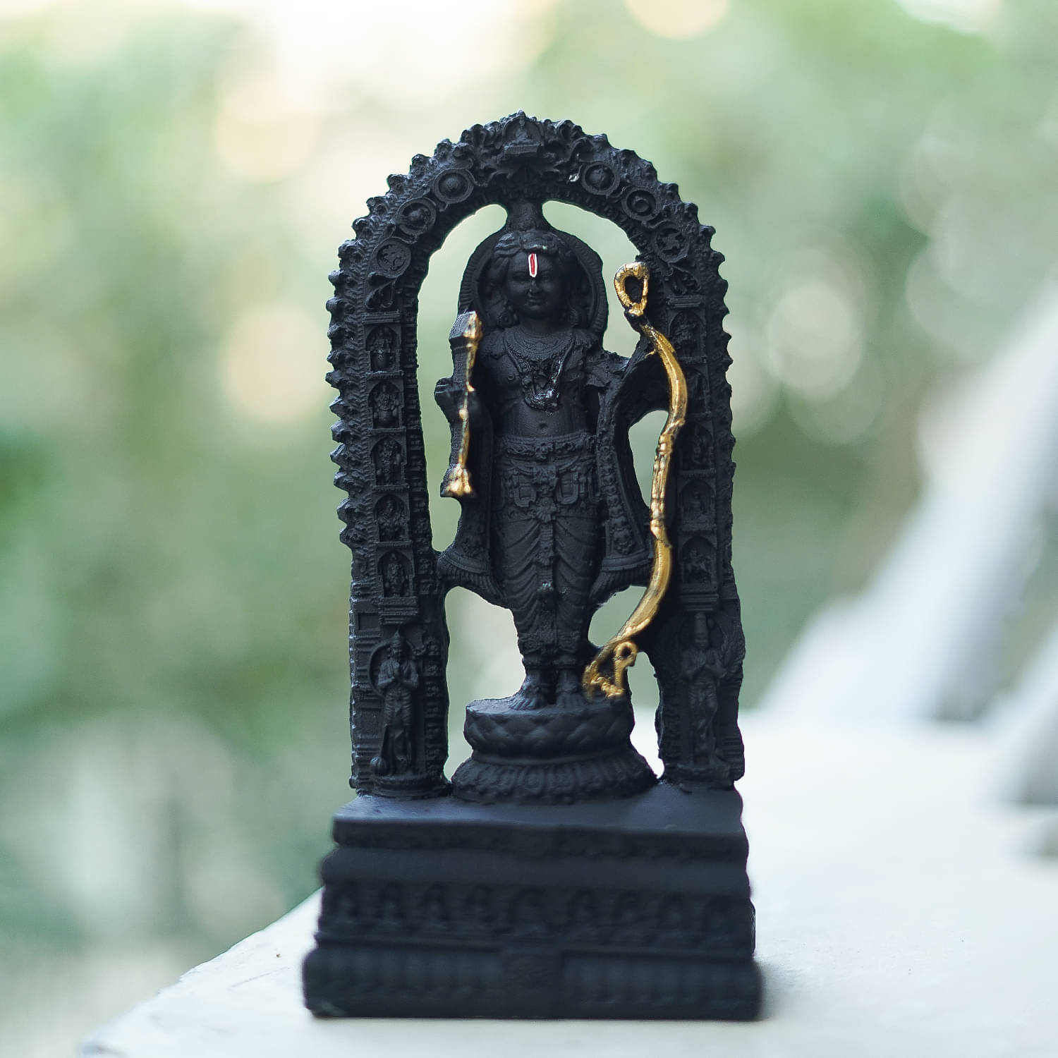     			Craftlayout Resin Lord Ram Idol ( 9 cm )