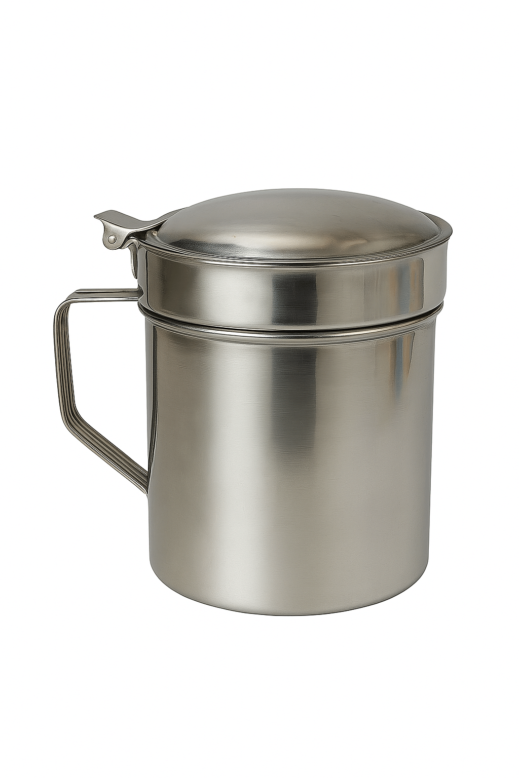     			Dynore Drip Container Steel Silver Oil Container ( Set of 1 )