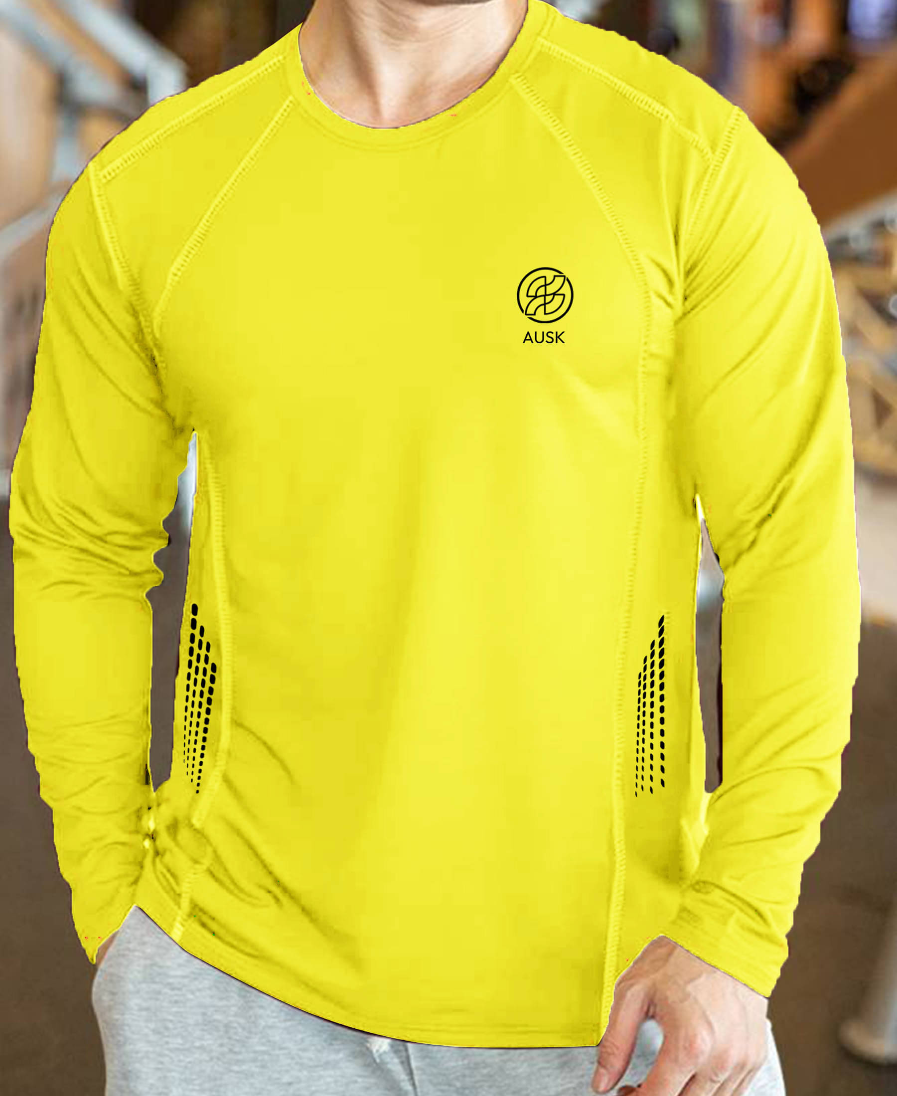 ENITOR Yellow Polyester Regular Fit Men's Sports T-Shirt ( Pack of 1 ) ENITOR Yellow Polyester Regular Fit Men's Sports T-Shirt ( Pack of 1 )