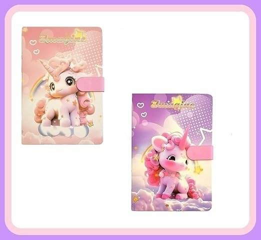 Eclet 1pc unicorn theme diary combo for kids and girls A5 Diary yes 100 Pages (Multicolor)(Any random colour will send) Eclet 1pc unicorn theme diary combo for kids and girls A5 Diary yes 100 Pages (Multicolor)(Any random colour will send)