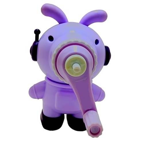     			Eclet Pencil Sharpener Handheld Cartoon Theme Boys Girls Trendy Stationery Table Pencil Sharpener Hand Driver Roller Mechanical Color Pencil Sharpener for Kids (Pack of 1, Any 1 Colour)