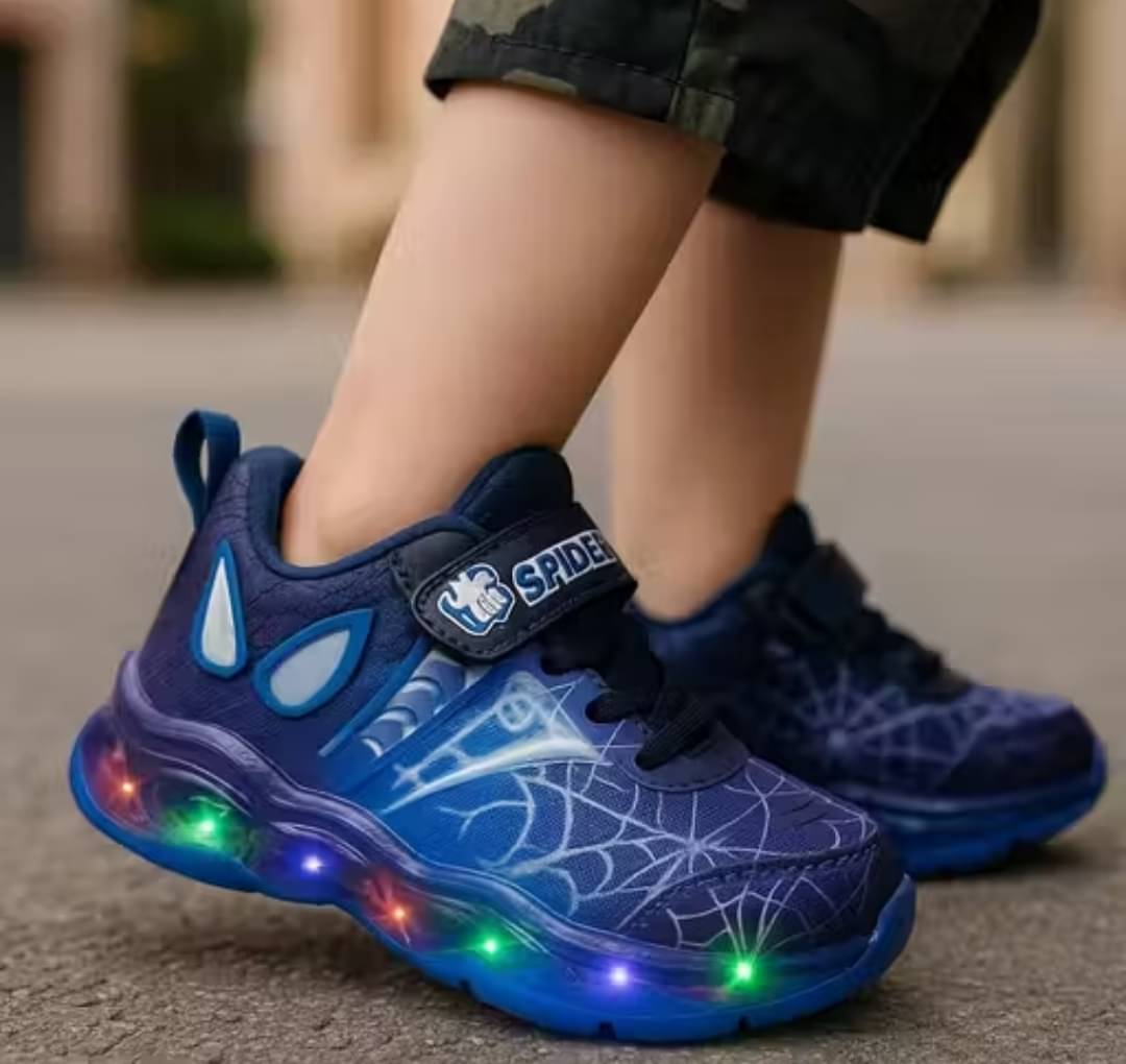     			ICONIC ME - Blue Boy's LED Shoes ( 1 Pair )