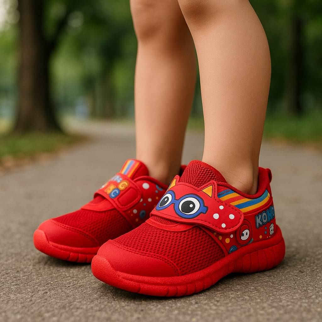     			ICONIC ME - Red Boy's Sneakers ( 1 Pair )