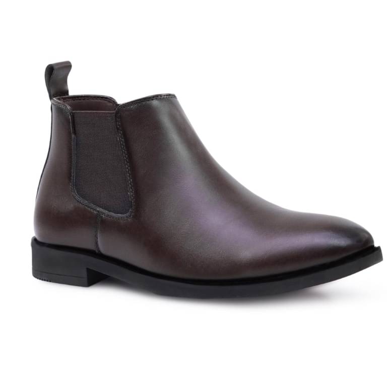     			MICHAELSHU Brown Men's Slip-on Shoes