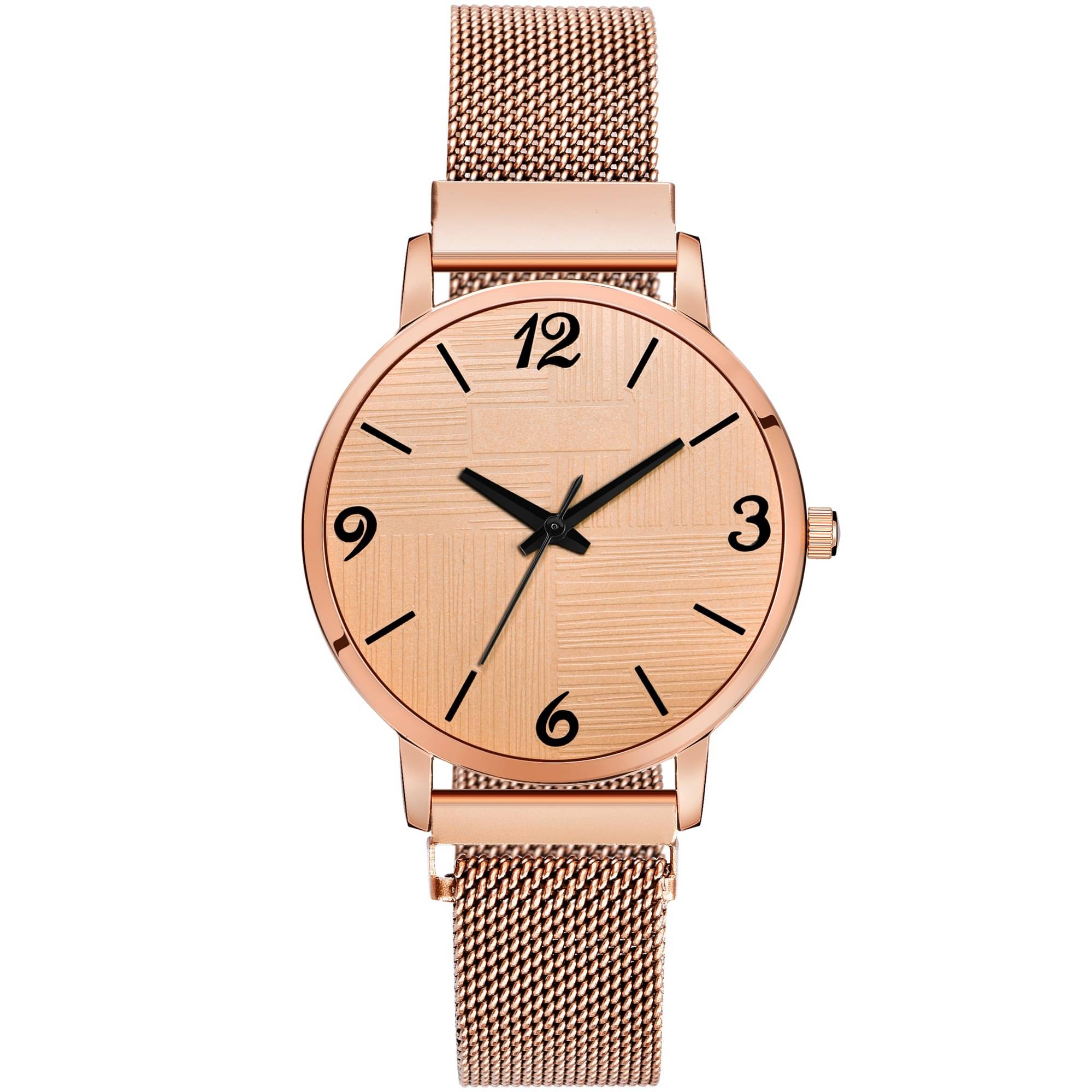     			Newman Beige Metal Analog Womens Watch
