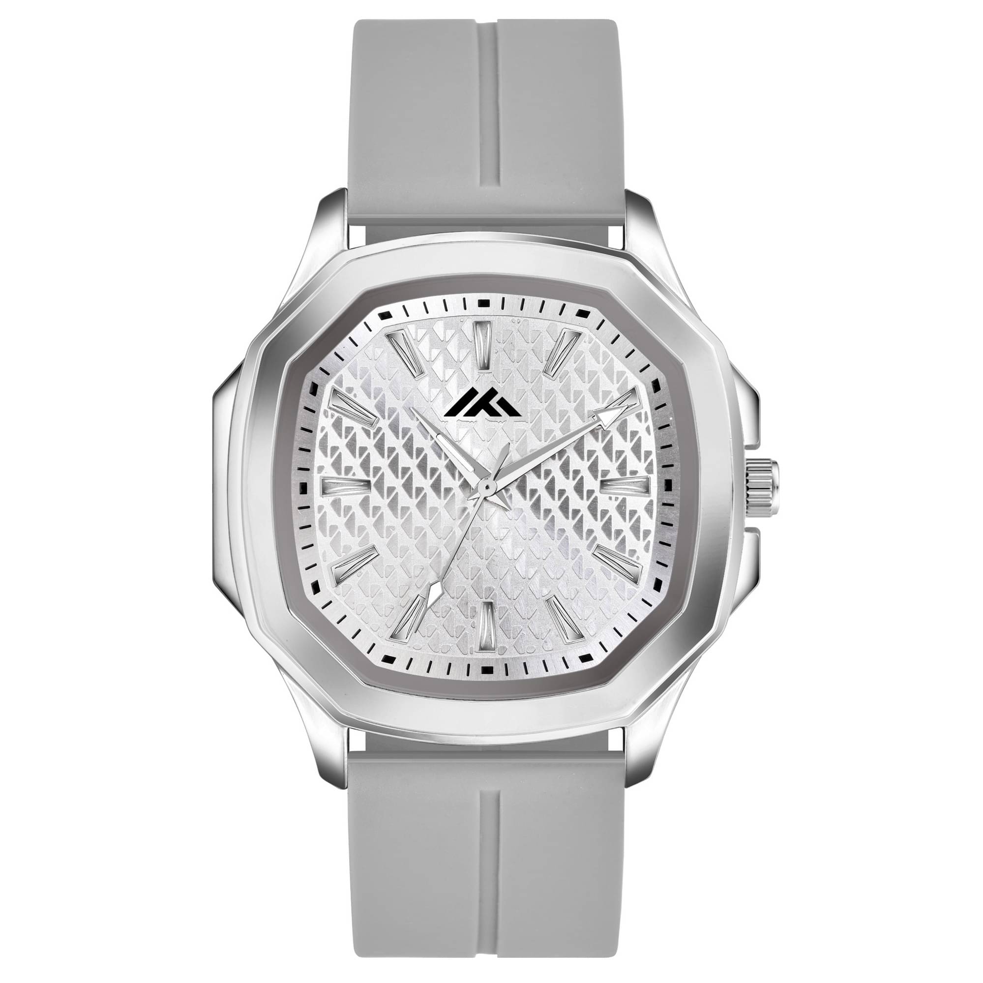     			Newman Light Grey Silicon Analog Men's Watch