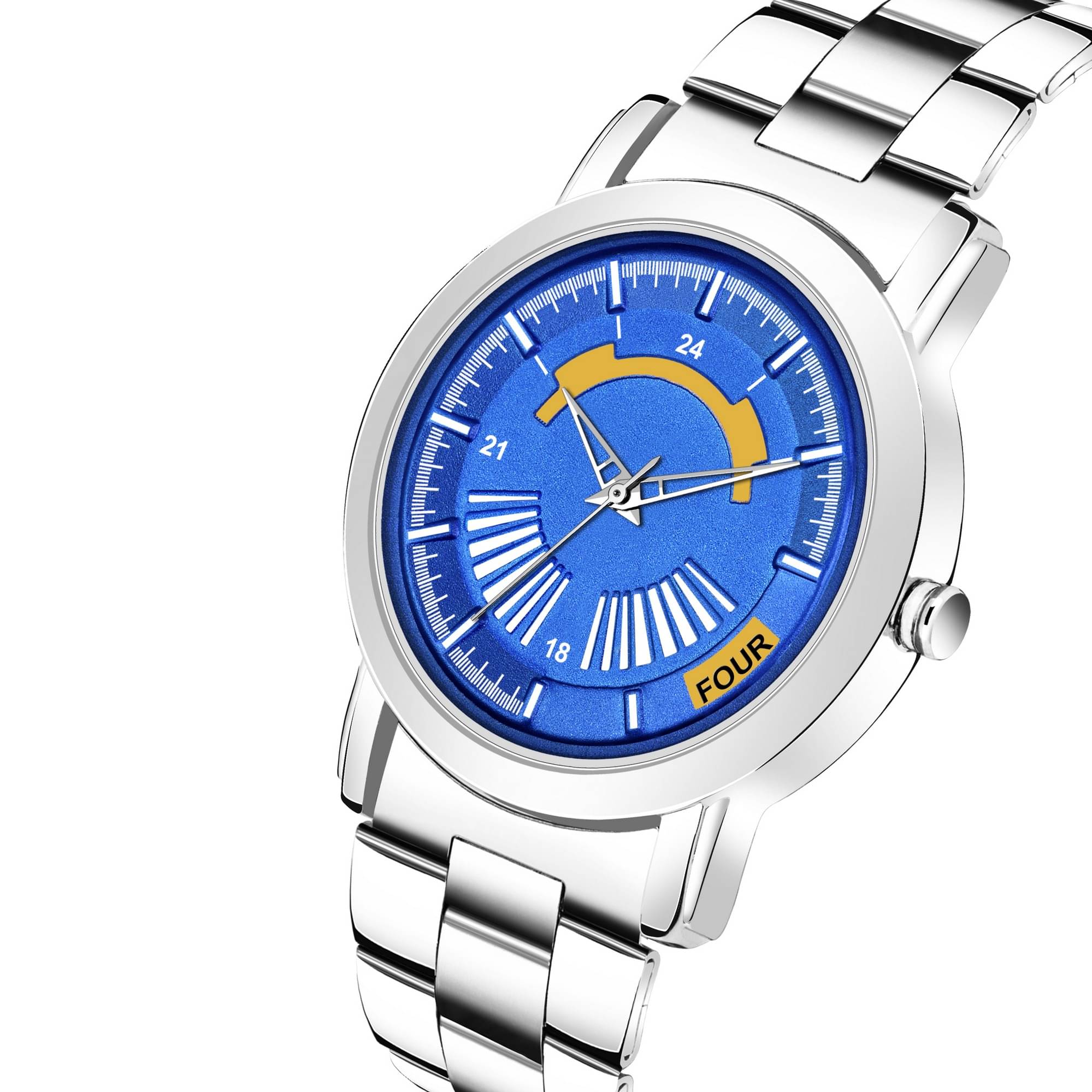     			Newman Silver Metal Analog Men's Watch