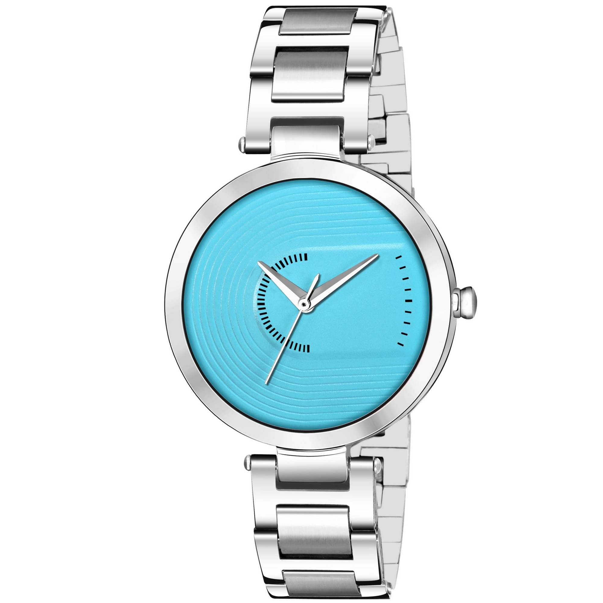     			Newman Silver Metal Analog Womens Watch