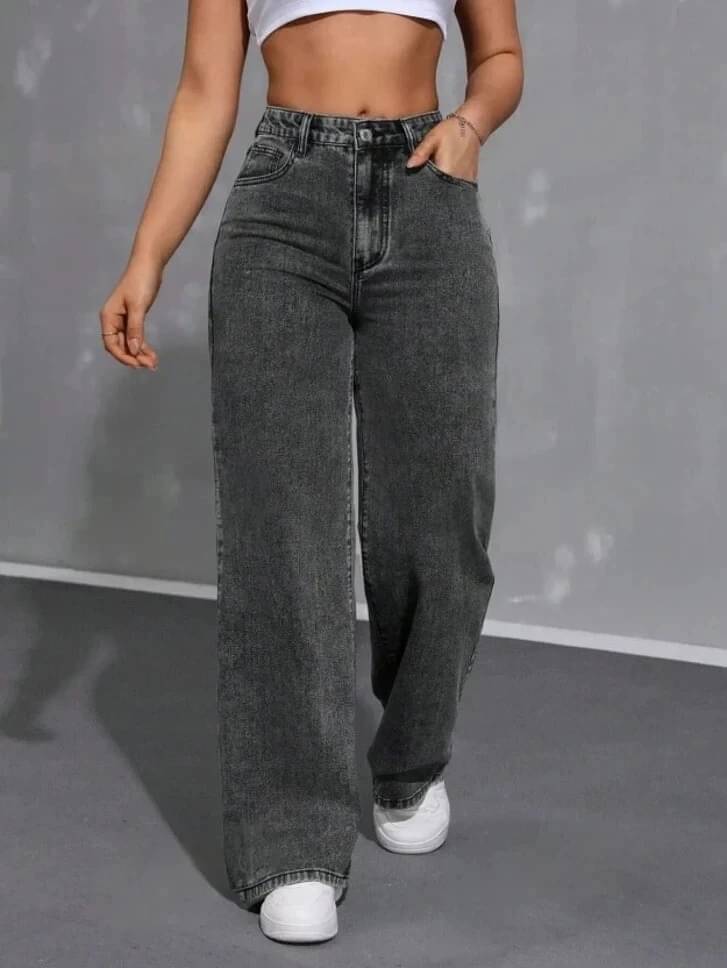     			P.X.5 Women's RelaxedFit Mid-Rise Jeans ( Black )