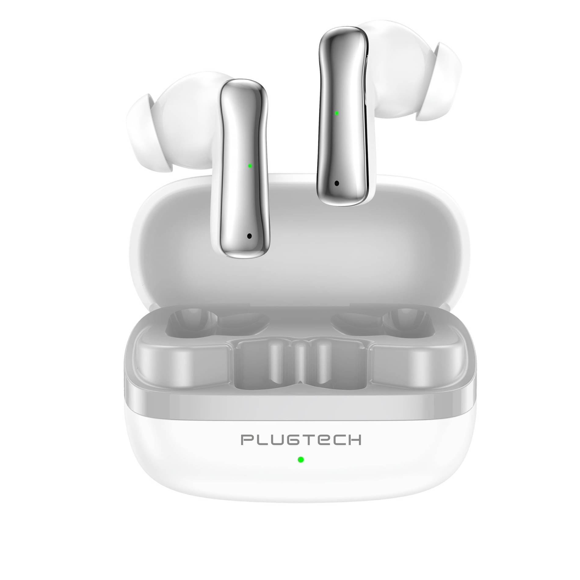 Plugtech GoPods G3 TWS Earbuds | Bluetooth 5.4 | 13mm Bass Drivers | Type-C Charging | 4-5H Playtime | Noise Isolation | 30H Standby - White Plugtech GoPods G3 TWS Earbuds | Bluetooth 5.4 | 13mm Bass Drivers | Type-C Charging | 4-5H Playtime | Noise Isolation | 30H Standby - White