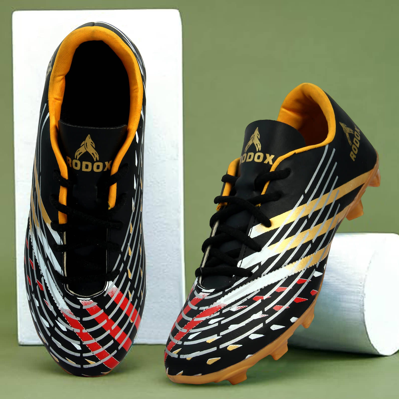 RODOX CARBON-X Black Football Shoes - Sports Shoes | Buy online on ZillyBuy