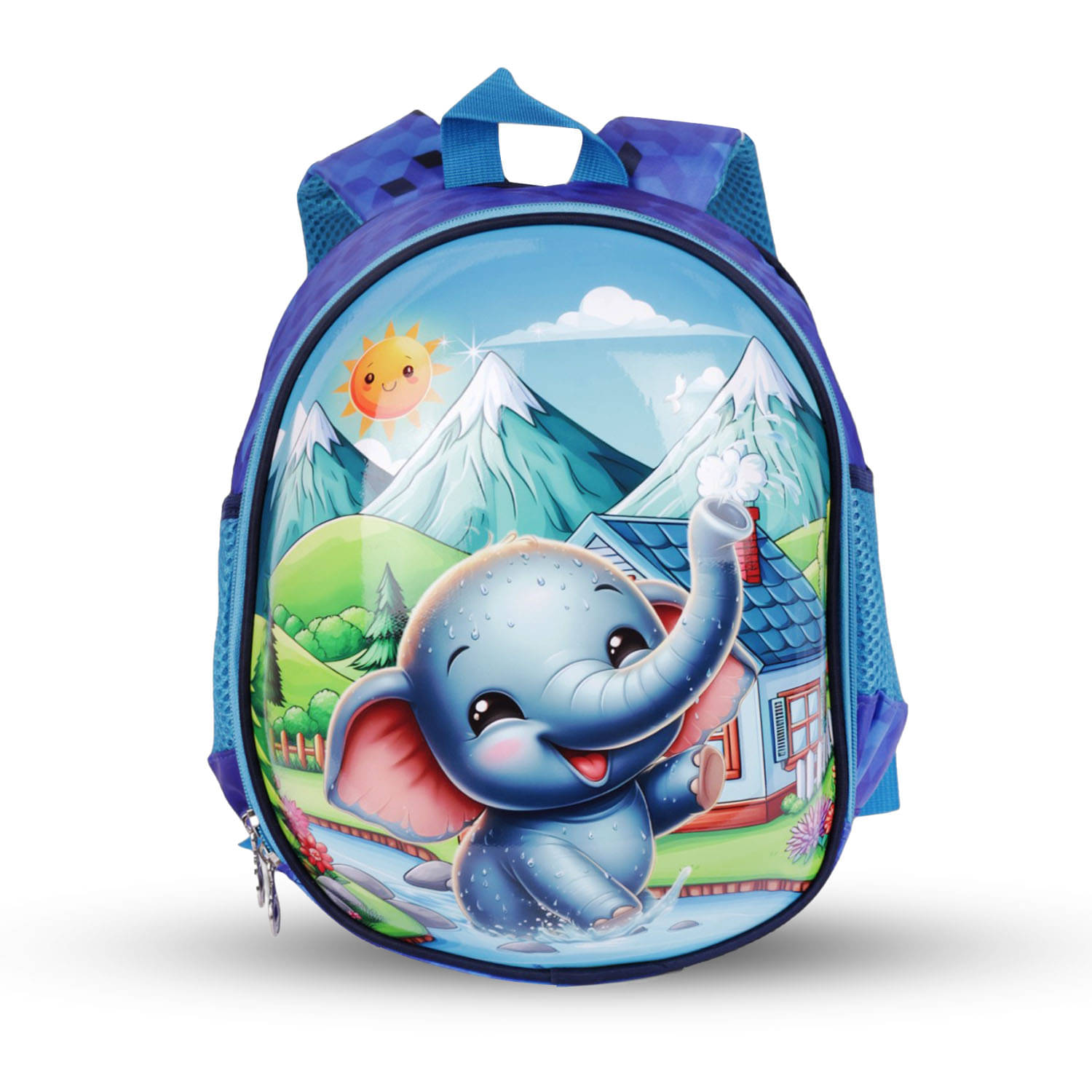     			Sageware 5 Ltrs Polyester Backpack *For Boys & Girls ( Blue )
