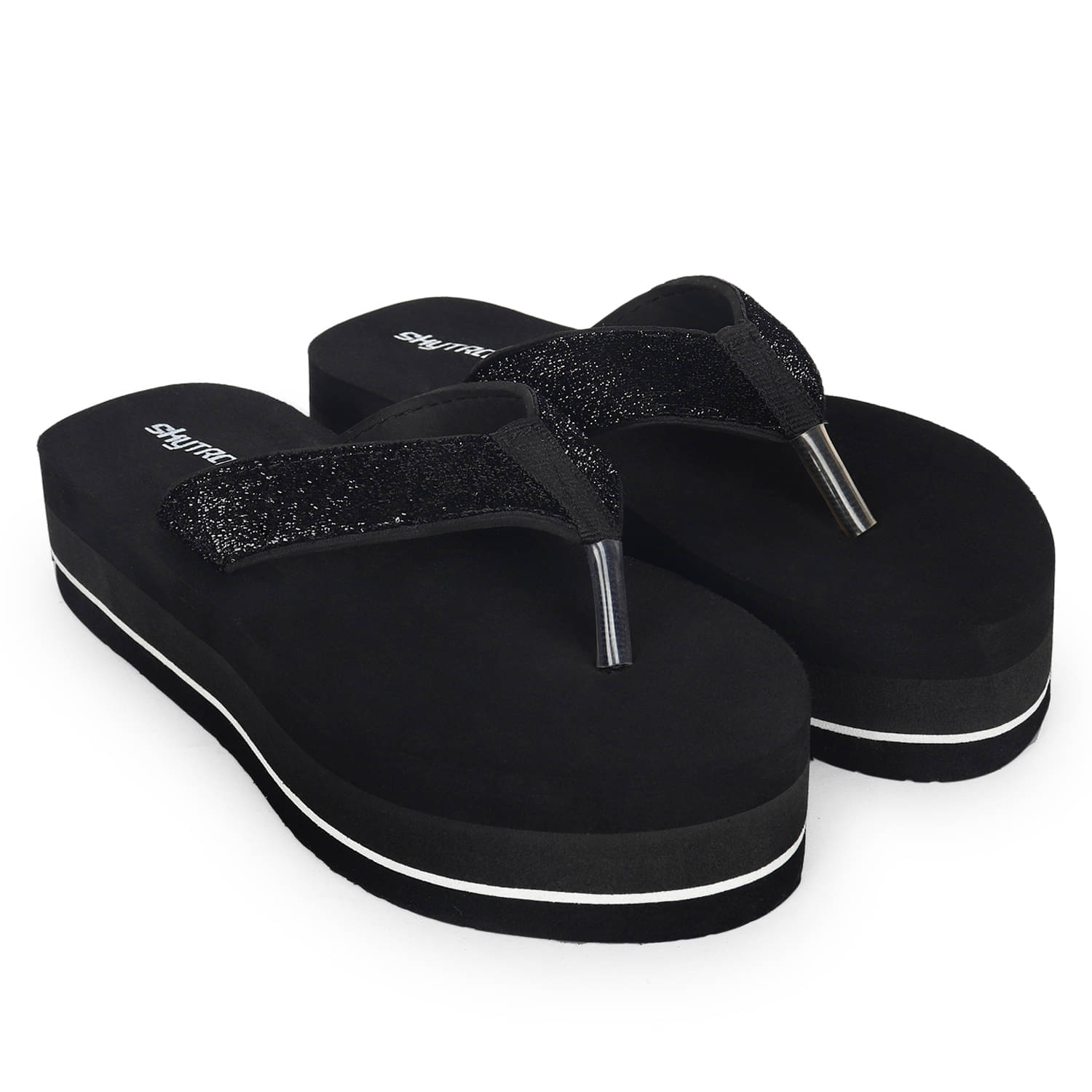     			Skytrap Black Women's Daily Slipper