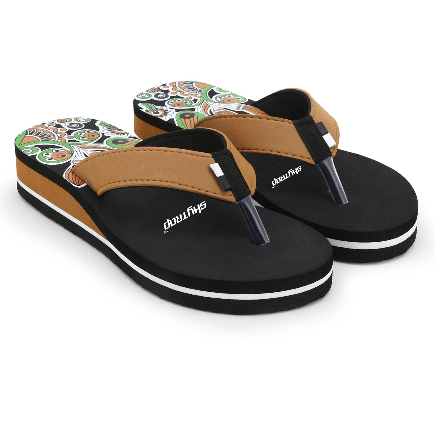     			Skytrap Brown Women's Daily Slipper